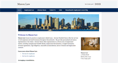 Desktop Screenshot of emasonlaw.com