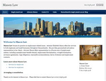 Tablet Screenshot of emasonlaw.com